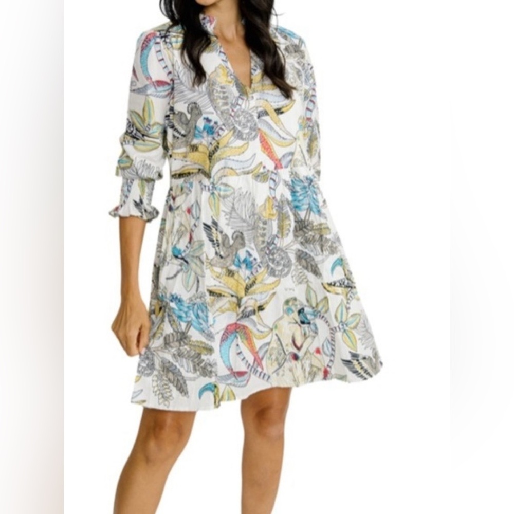 Charlee Rio in the Jungle dress